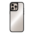 Coque miroir personnalisable HALLO pour iPhone avec prénom, texte ou création unique réalisée sur mesure